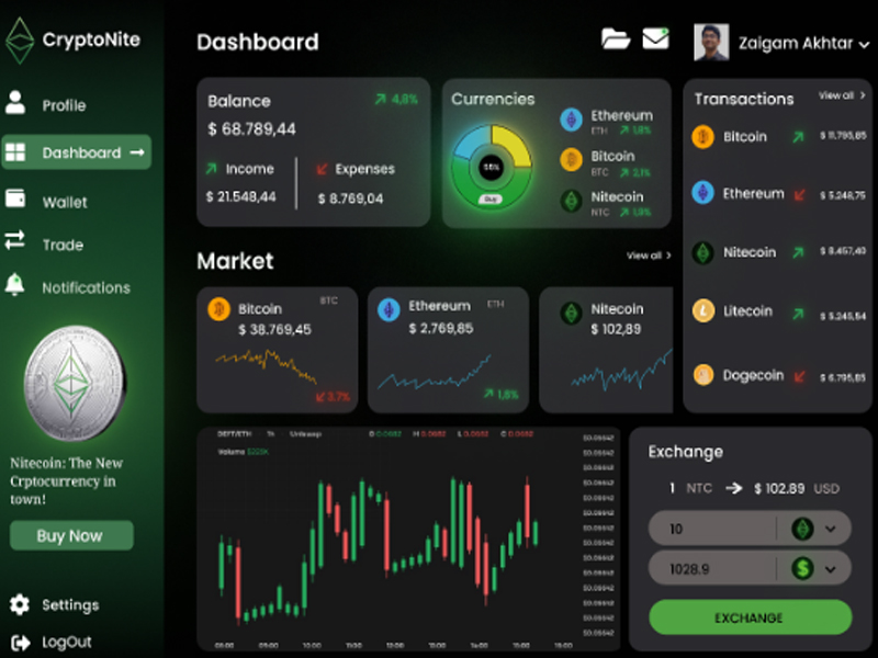 TokenPumper crypto token listing and discovery platform dashboard